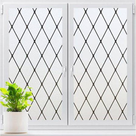 Himmentävä ikkunakalvo, staattinen UV-aurinkosuoja lämmönsäätelyyn, irrotettava tarttumaton lasitarra vinyylikoristeellinen kylpyhuone Fr