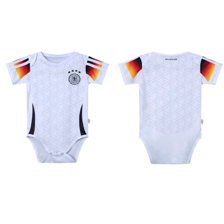 Babyfotballdrakt med korte ermer, onesie, 6-18 måneder