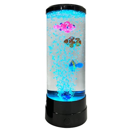 Den nya Lava Lamp Fantasy Night Light, LED Aquarium Lava Night Light