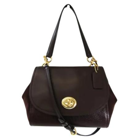 Coach Pre-owned Pre-owned Leather handTass , Rood , Dames , Maat: ONE Size Vintage Tassen
