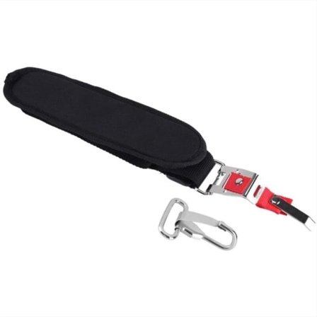 IC Axelrem med justerbar skärsele och bärkrok för utbytesverktyg till trimmer/röjsåg