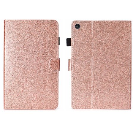 Samsung Galaxy Tab A9+ Glitter PU Fodral med Sleep/Wake-funktion