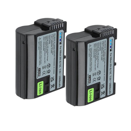 2800 mAh EN-EL15C EN-EL15 Akku Nikon Z5, Z6, Z6 II, Z7, Z7II D7000 D7100 D7200, D850 D750 D7500 D810 D500 D800