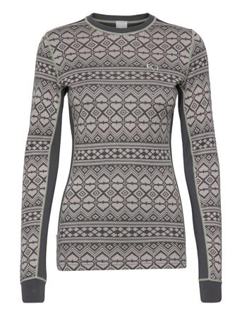 Hjerte Ls Base Layer Tops Monivärinen/Kuvioitu Kari Traa