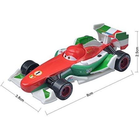 Chick Hicks Poliisi McQueen Mater Fabulous Hudson Painevalettu Metalliseos Malliauto Lelut Pojille (Väri: Chick Hicks) PL Francesco Bernoulli