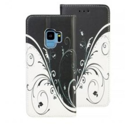fodral för samsung s9 plus/svart-vit