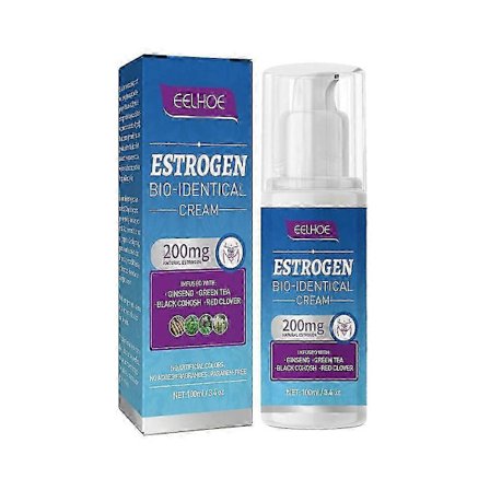 1-5x Østrogen Bio-identisk Krem 100ml Naturlig Menopause Lindringskrem for Hormonbalanse