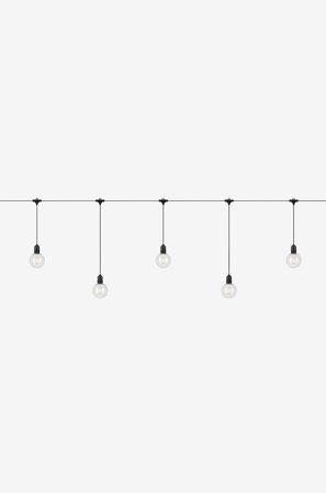 Markslöjd - Garden 24 deco Lyslenke 10L start - Svart - Lysslynger - Fra Homeroom