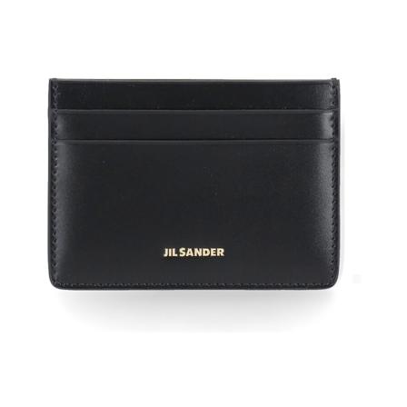 Jil Sander Wallets Cardholders Sort, Dame Punge og Kortholder, Størrelse: ONE Size