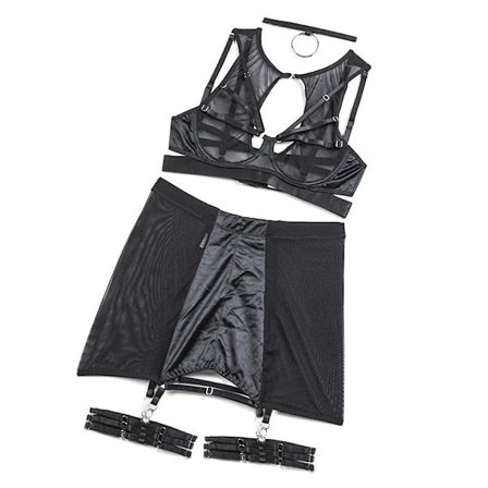 Dame Sexy Undertøy Dame Sexy Undertøy SVART M