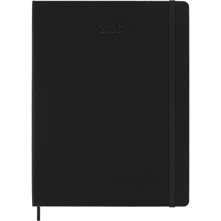 Moleskine Kalender 12M Smart PRO Digital Weekly Vertical 2026 XL Black