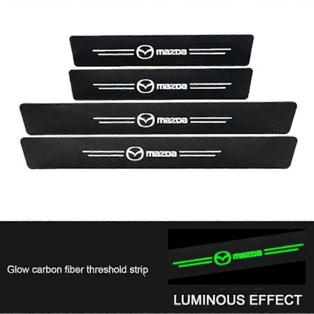 Ny Bildørtrinsbeskytter Anti-ridse Dørtrinsbeskytter Kompatibel med Biltilbehør fast-WELLNGS