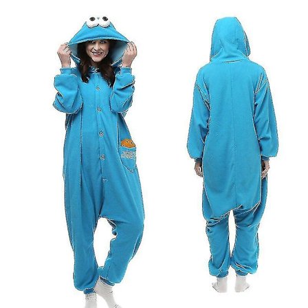 Voksne Pysjamas i ett stykke, Animal Kigurumi Onesie For Menn Kvinner Helkroppspysjamas Tegneserie Pysjamaskostyme