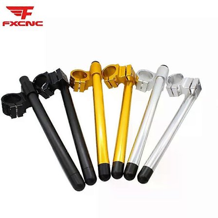 31 32 33 35 36 37 39 41 45 48 51mm Clip On'er Passer Gaffelstyr Styr Cafe Racer Justerbart CNC Motorcykelstyr Racing