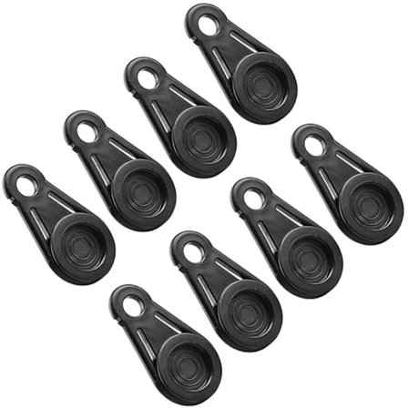 8 kappaletta kiekkomallinen markiisin kiinnitysklipsi, markiisin kiinnikkeet, pressukangaskiinnike, muovinen kiekko