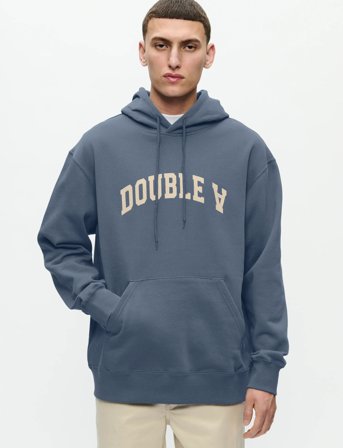 WOOD WOOD Wwjames Hoodie Aaarc 25219 - Blue - XXL