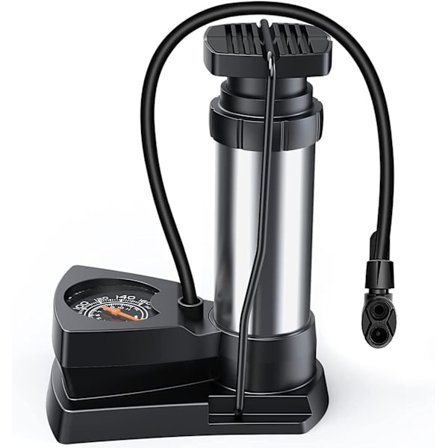 Cykelpump för AV/DV/SV-ventil MTB Elcykel Racing Pedal Pu