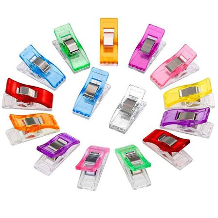 Syklämmor, 100-pack för sömnad, quiltning, hantverk, virkning, quiltningstillbehör