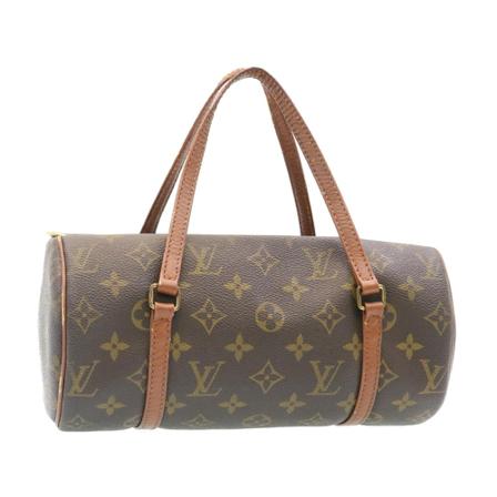 Louis Vuitton Vintage, Pre-owned Papillon 26 old model Bruin, Dames, Maat:ONE Size,leer
