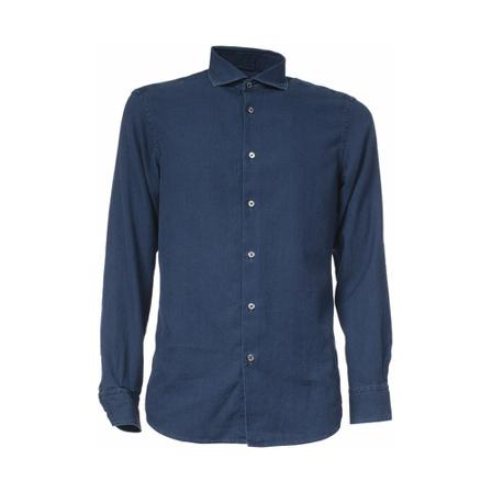 Ermenegildo Zegna Formal Shirts Blå, Herre Skjorter