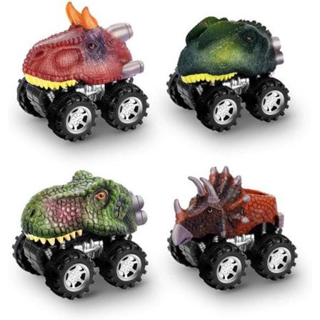 dmazing Dra tillbaka dinosauriebilar för barn