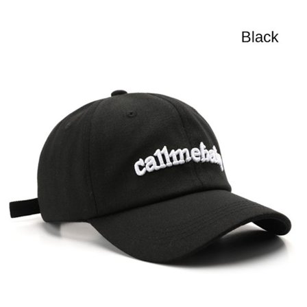 Utomhus sport bomulls baseball keps, broderad bokstav baseball keps, casual, enfärgad, ny mode