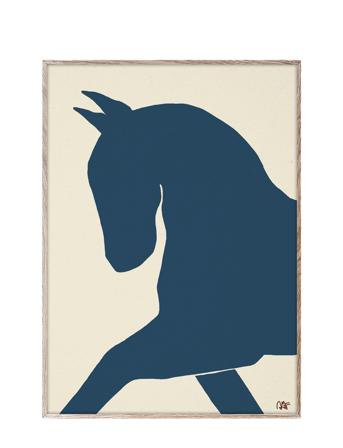Dressage - 50X70 Cm Home Decoration Posters & Frames Posters Illustrations Multi/mønstret Paper Collective*Betinget Tilbud