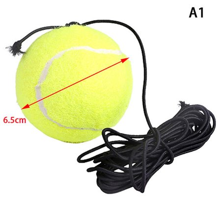 Heavy Duty Tennis Training Aids Base Med Elastisk Rope Ball Spa