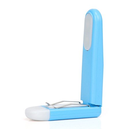 Clip-on läslampa LED-bokljus BLÅT