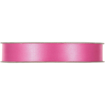 Satinbånd dobbeltsidig kirsebæ