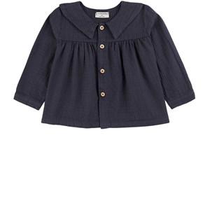 1+ in the family Navy Blouse - Tops - 18 months - Navy - Mädchen