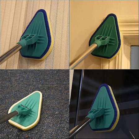 Berøringsfri Forlenget Håndtak Rengjøringsbørste