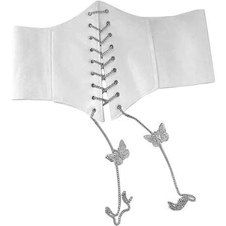 Kvinde Snøre Korset Livremme Fashionable Sommerfugl Kæde Korset Ela