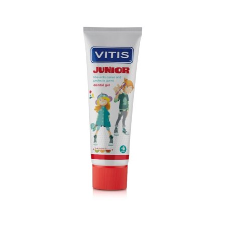 Vitis Junior Dental Gel Dentifricio Gusto Tutti Frutti Per