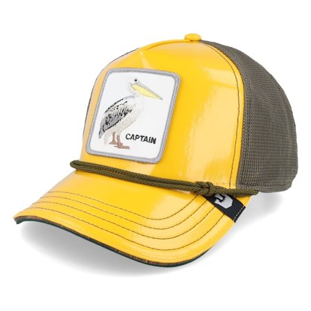 Goorin Bros. - Gul trucker Keps - Ol Man Bert Nautical Nonsense Yellow A-Frame Trucker @ Hatstore