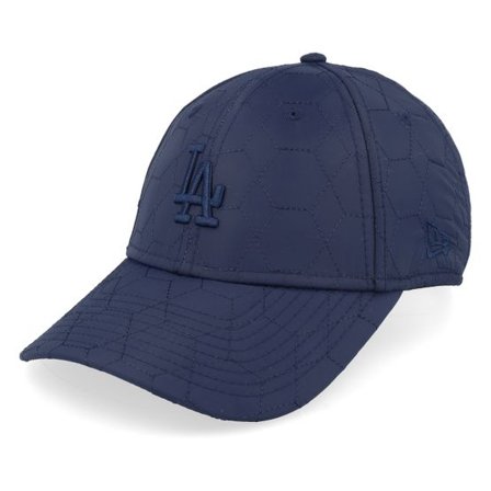 New Era - MLB Blå adjustable Keps - Los Angeles Dodgers Quilted 9FORTY Navy Adjustable @ Hatstore