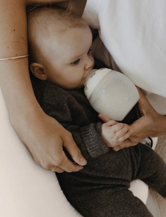 That's Mine Collab Baby Bottle - White - 240 ML