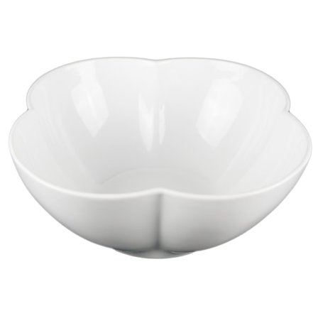 Stor porcelænsskål Flower - 3-pak