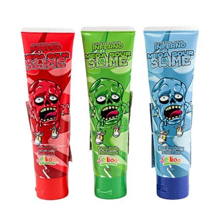 INFERNO MEGA SOUR SLIME TUBE 120g