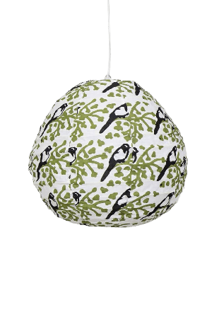 A World of Craft Pica lampskärm xs Belysning Grön Ø 40 cm, H 41 cm