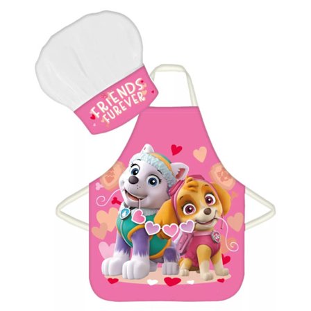 Kokketøj til børn Forklæde og kokkehue Paw Patrol Friendes Forever_TF