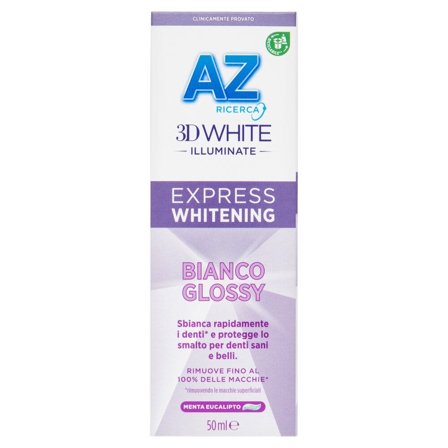 AZ Dentifricio 3D White Dentifricio Express Whitening Bianco