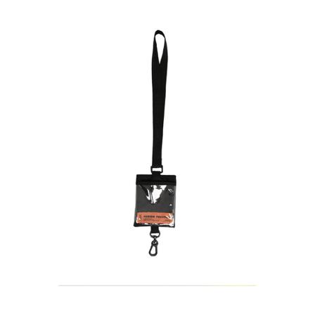 Heron Preston Hmnf004R21Fab001 Passport Sort, Herre Laptop Taske, Størrelse: ONE Size