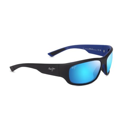 Maui Jim MA‘UKELE -Aurinkolasit - Black Wrap around - Maui Jim MJ0682S 003 6417