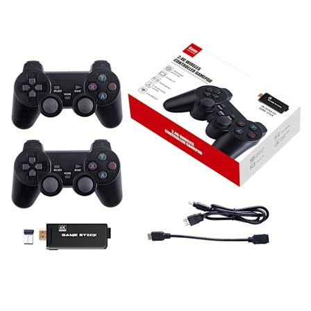 2,4g Dual Wireless Controller Gamepad Support Game Console TV