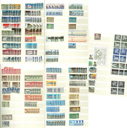 Island til 1991 - Dubletsamling i 1 insticksbok