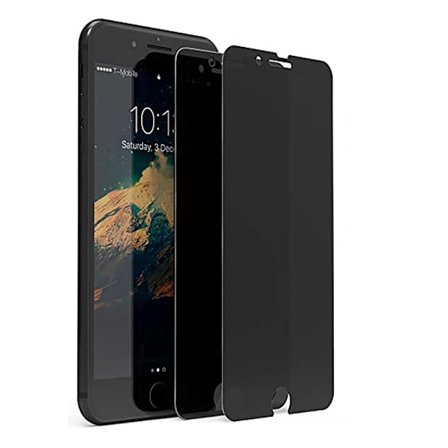 3-PACK Anti-Spy Skärmskydd HD 0,3mm iPhone 8 Plus