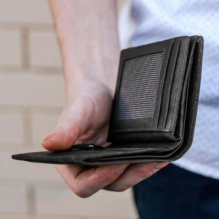 Black California Slim Wallet for Men - Wallets
