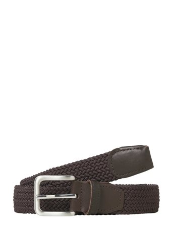 Jack & Jones Jacspring Woven Belt Noos - Brown - 95
