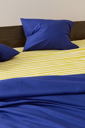 Jotex - Poszewka Na Poduszkę Ekologiczna Kobaltowy - ZACK - Kup Poszewki na poduszki firmy Jotex